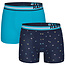 Happy Shorts Happy Shorts 2-Pack Boxershorts Heren Engels Drop