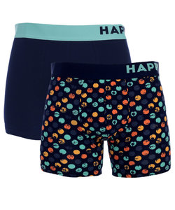 Happy Shorts 2-Pack Boxer Shorts Men Polka Dots