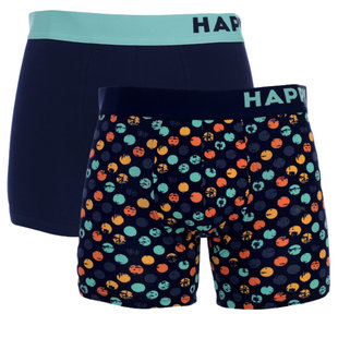 Happy Shorts 2-Pack Boxer Shorts Men Polka Dots