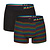 Happy Shorts Happy Shorts 2-pack Boxer Shorts Men Rainbow Pride Stripes
