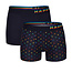 Happy Shorts Happy Shorts 2-pack Boxer Shorts Men Pride Rainbow Hearts