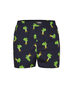 Happy Shorts Wide Boxer Shorts Frog with Crown