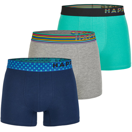 Happy Shorts Happy Shorts Boxershorts Heren Pasen 3-Pack Paasgeschenk