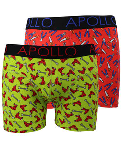 Apollo Heren Boxershorts Tools Print