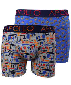 Apollo Heren Boxershorts Tools Print