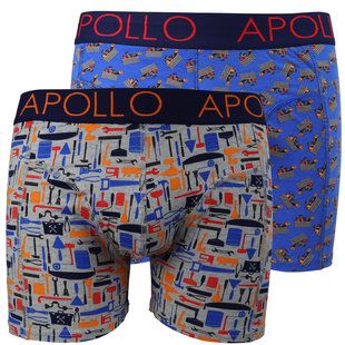 Apollo Men's Boxer Shorts Tools Print