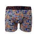 Apollo Apollo Men's Boxer Shorts Tools Print Gray/Blue