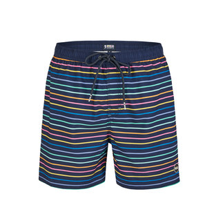 Happy Shorts Heren Zwemshort Regenboog Gestreept