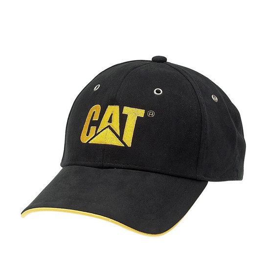 CAT CAT Baseball Caterpillar CAP Zwart