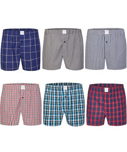 MG-1 Wide Boxer Shorts Men 6P D627 Multipack