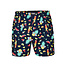 Happy Shorts Happy Shorts Wijde Boxershort Blauw Tropical