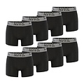 Phil & Co Phil & Co Boxer Shorts Men Multipack Black 8-Pack