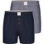 Phil & Co Phil & Co 2-Pack Wijde Boxershorts Heren PH-154