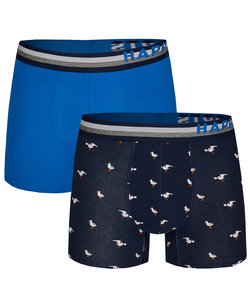 Happy Shorts 2-Pack Boxershorts Men Seagull