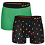 Happy Shorts Happy Shorts 2-Pack Boxershorts Heren Gummiberen