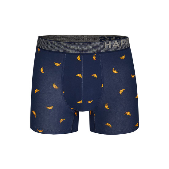 Happy Shorts Happy Shorts 2-Pack Boxer Shorts Men Croissant Print