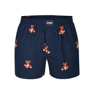 Happy Shorts Wijde Kerst Boxershort Heren XMAS Teddy