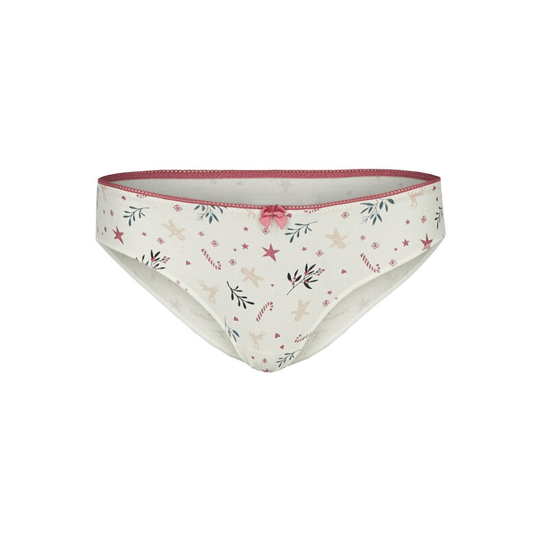 Happy Shorts Happy Shorts Kerst Slips Dames 4-Pack D685