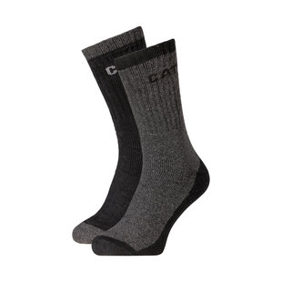 CAT Thermo Socks Black/Gray 2-Pack