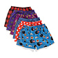MG-1 MG-1 Wide Boxer Shorts Men 6-Pack Multipack with Prints