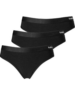 Nathalie bamboo panties multipack black