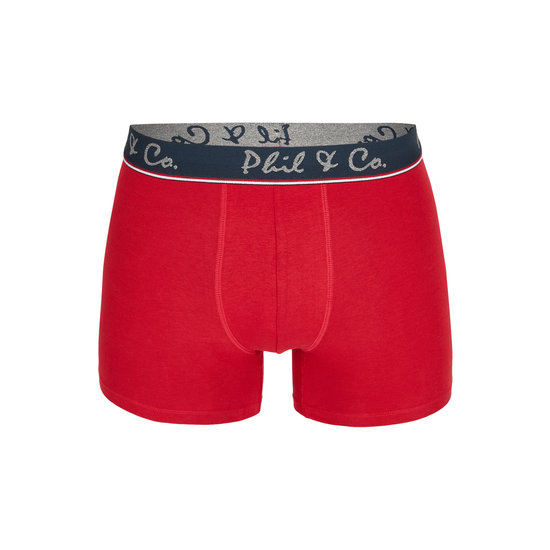 Phil & Co Phil & Co Boxershorts Heren Multipack 8-Pack Effen Kleur Assorti