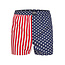 Happy Shorts Happy Shorts Wijde Boxershort Met Print Amerikaanse Vlag