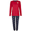 Happy Shorts Happy Shorts Ladies Christmas Pajama Shirt + Pants Rudolph