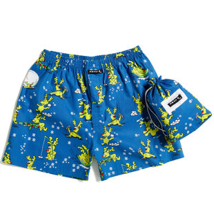 MG-1 Wijde Kinder Kerst Boxershorts Jongens Rudolph