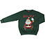 Apollo Apollo Heren Foute Kersttrui Sweater Groen Holly Jolly Santa