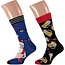Apollo Apollo Foute Kerstsokken Heren 2-Pack SET2