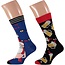 Apollo  Apollo Funny Christmas Socks Men 2-Pack SET2
