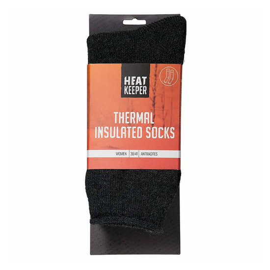 Heatkeeper Heat Keeper Thermo Socks Anthracite Ladies