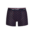 Happy Shorts Happy Shorts 3-Pack Boxershorts Heren D848 Hartjes Print Blauw/Grijs