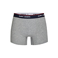 Happy Shorts Happy Shorts 3-Pack Boxershorts Heren D848 Hartjes Print Blauw/Grijs