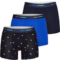 Happy Shorts Happy Shorts 3-Pack Boxer Shorts Men Colourful Hearts