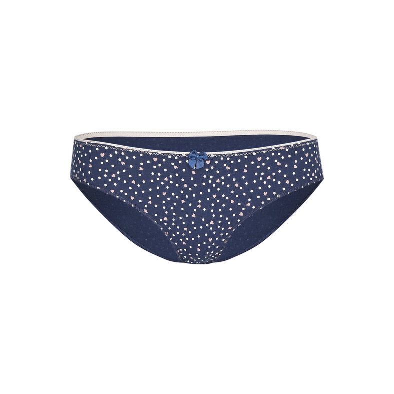 Happy Shorts Happy Shorts Dames Slips Hartjes Print Valentijn 4-Pack D688