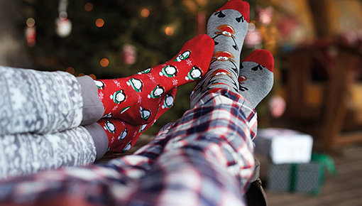 Ladies christmas socks