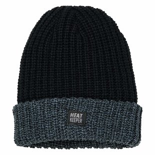 HEAT KEEPER Thermal Hat Men Black