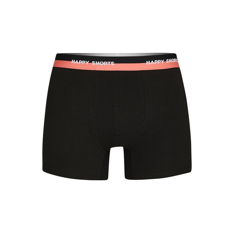 Happy Shorts Happy Shorts 3-Pack Boxer Shorts Men Colour Splashes Black