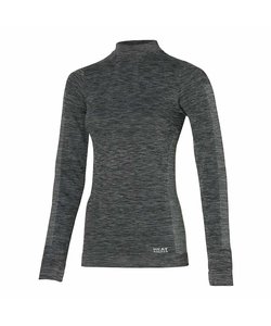 HEROBIKER Thermisch ondergoed dames ultrazachte set basislaag boven- en onderkant lange onderbroeken met fleece gevoerd winter warm, Zwart, L