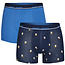 Happy Shorts Happy Shorts 2-Pack Boxershorts Heren Bier Print