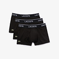 Lacoste Lacoste Classic Boxer Shorts Men Black Trunks 3-Pack