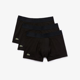 Lacoste Boxer Shorts Men Casual Black 3-Pack