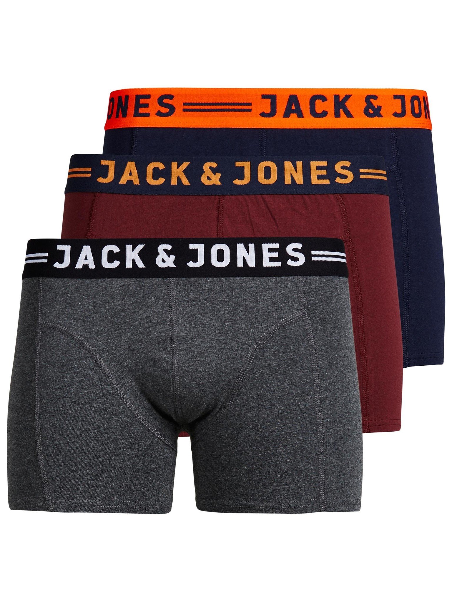 Jack Jones Jack Jones Boxershorts Heren Trunks JACLICHFIELD 3 Pack