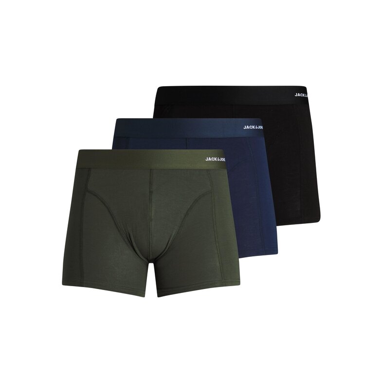 Jack & Jones Jack & Jones Boxer Shorts Men Trunks JACBASIC Bamboo 3-Pack