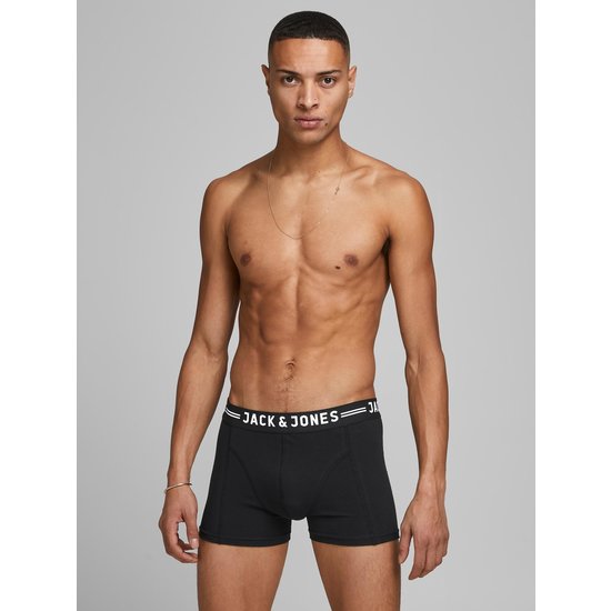 Jack & Jones Jack & Jones Boxershorts Men Trunks SENSE 3-Pack Black