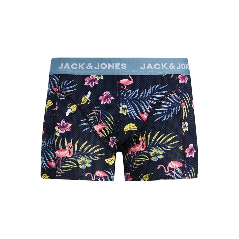 Jack & Jones Jack & Jones Boxershorts Heren Trunks  JACFLOWER BIRD Print 3-Pack