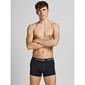 Jack & Jones Jack & Jones Boxershorts Heren Microfiber Trunks JACBASE 3-Pack Zwart