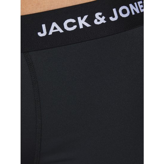 Jack & Jones Jack & Jones Boxershorts Heren Microfiber Trunks JACBASE 3-Pack Zwart